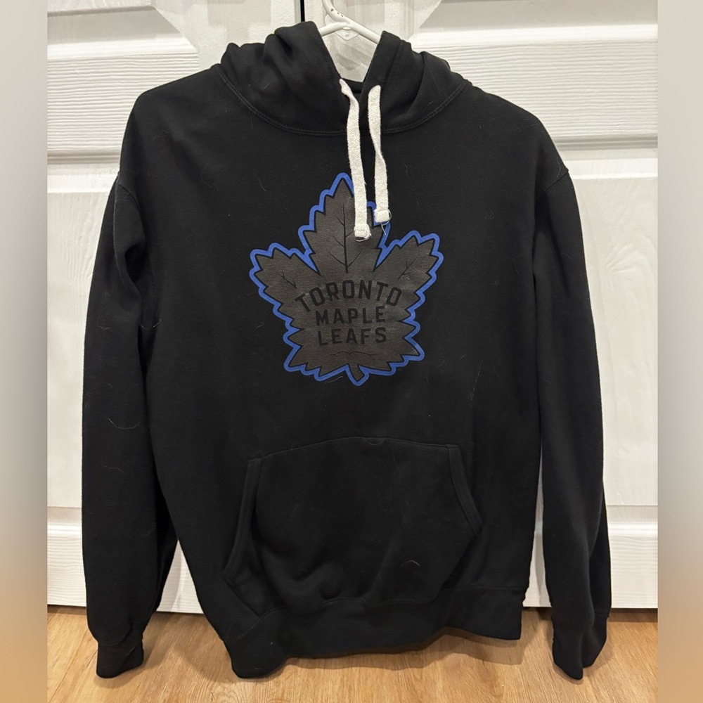 NHL Toronto Maple Leafs Black and Blue Sweater